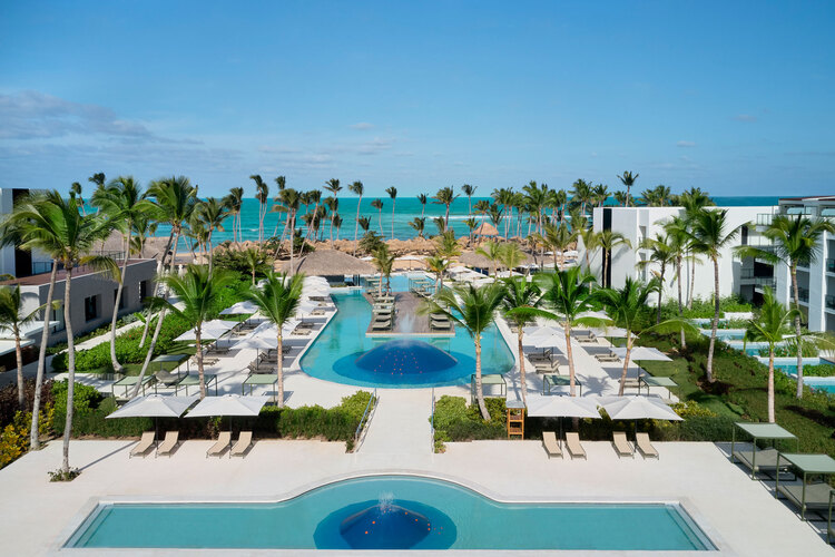 Finest Punta Cana view of finest punta canas main pool area