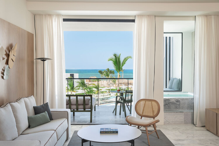 Finest Punta Cana luxury suite with an ocean view